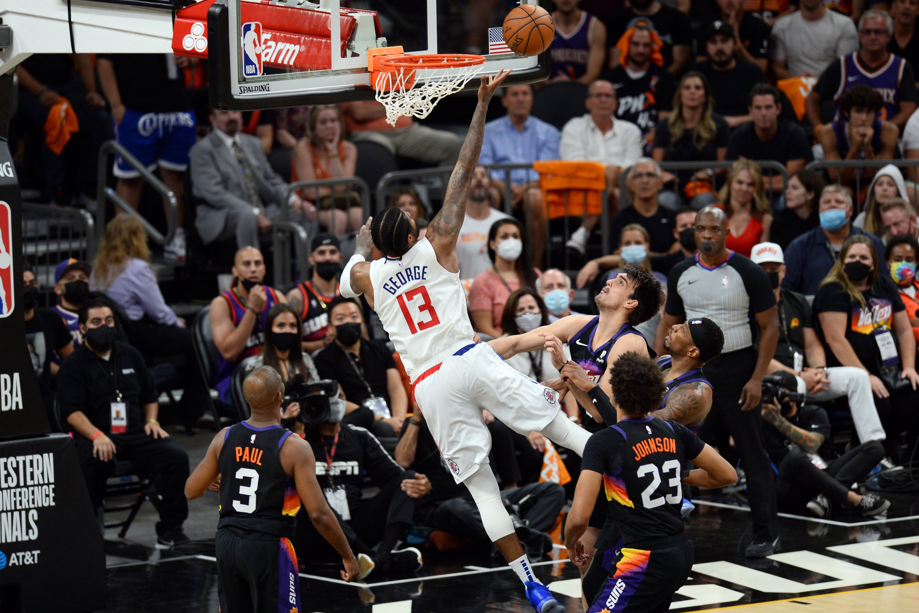 Paul George finally lives up to 'Play-off P', Phoenix Suns win it all:  Way-too-early play-off predictions, NBA News