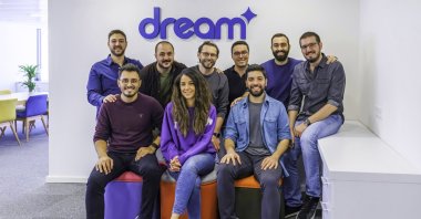 Members of Turkish mobile games startup Dream Games are seen in this undated file photo.