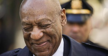 Actor and comedian Bill Cosby arrives for the second day of jury deliberations in the retrial of his sexual assault case at the Montgomery County Courthouse in Norristown, Pennsylvania, U.S., April 26, 2018. (AFP File Photo)