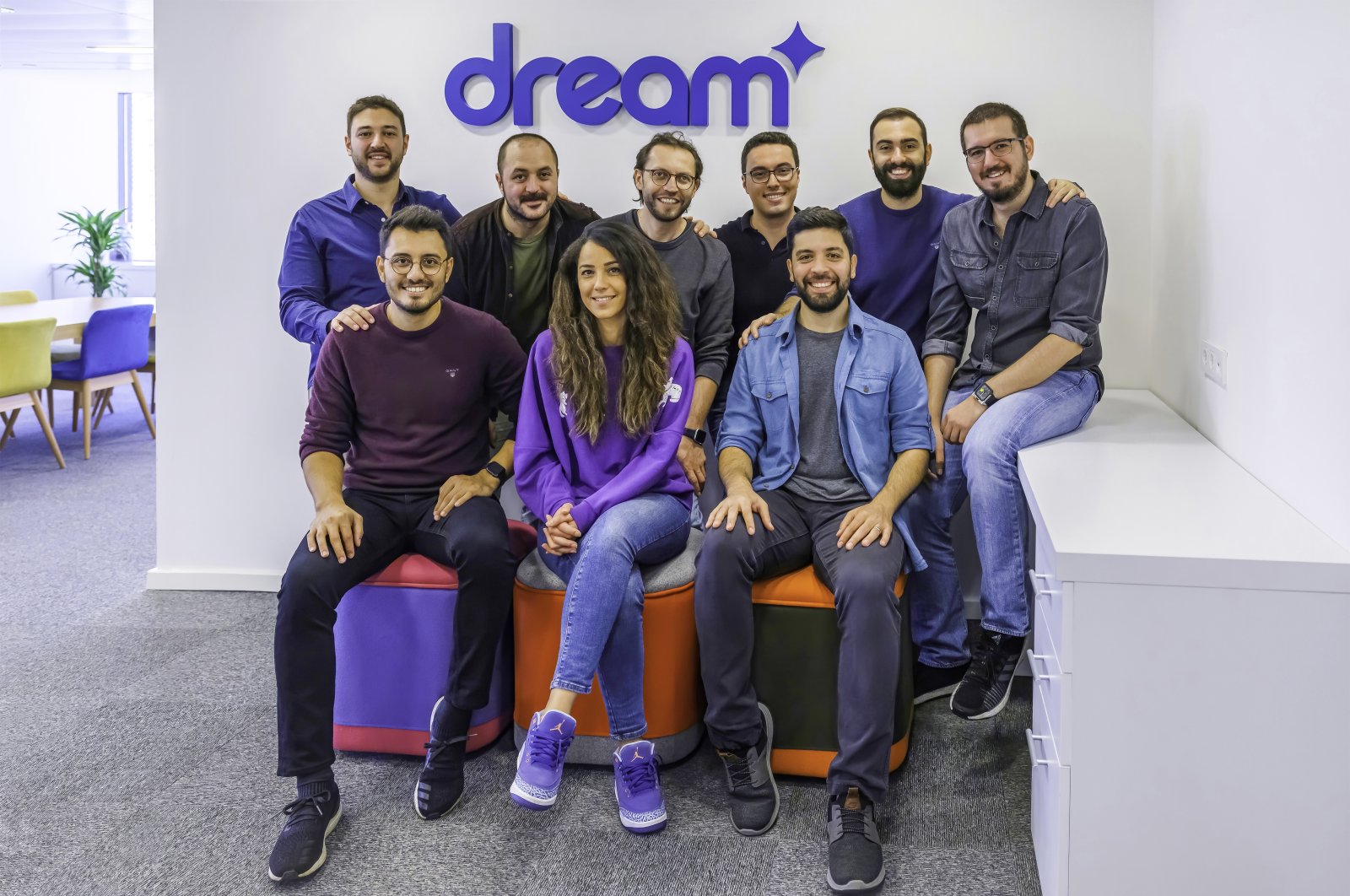 Members of Turkish mobile games startup Dream Games are seen in this undated file photo.