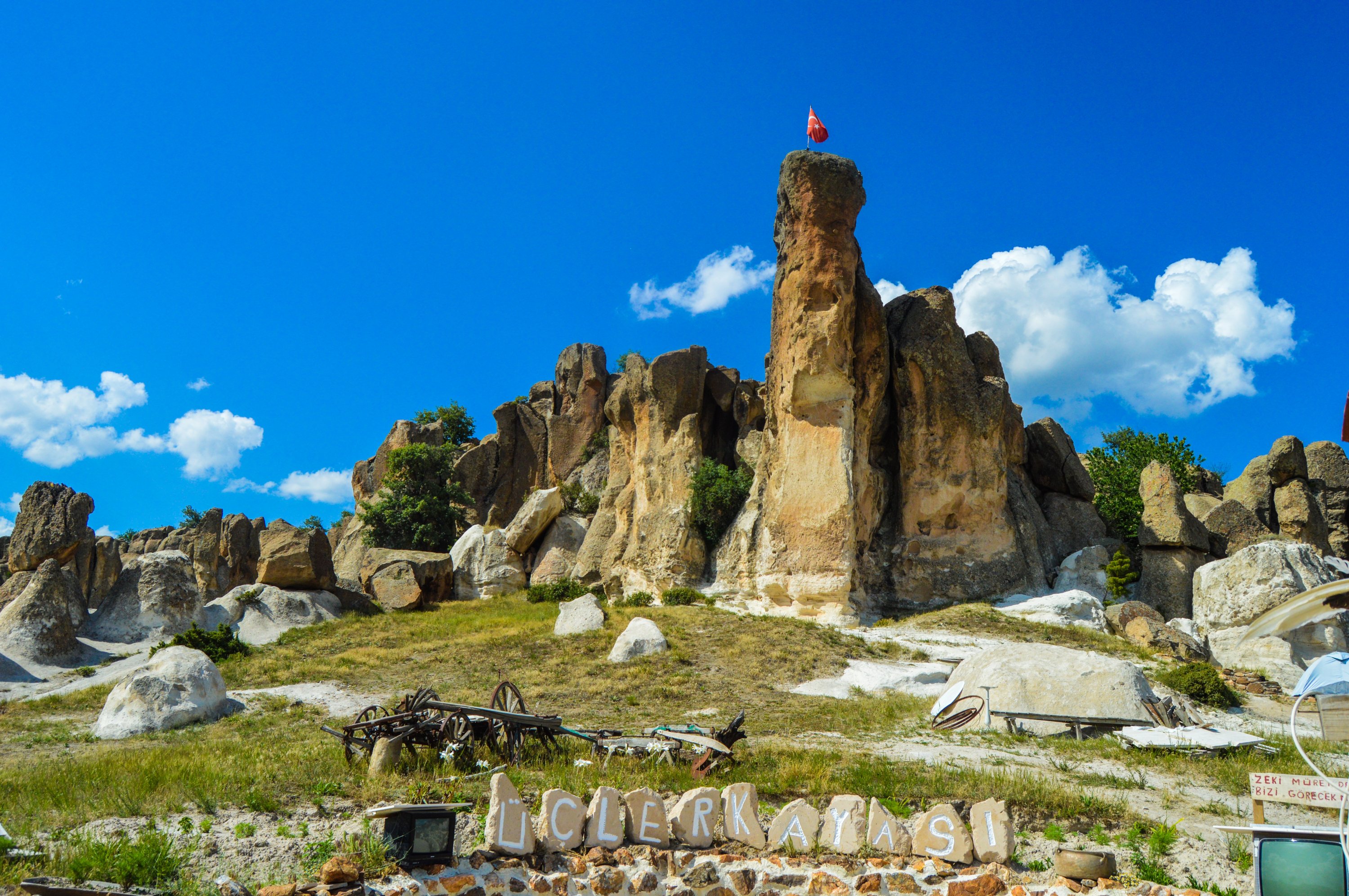The hidden gem of Phrygia Üçlerkayası village becomes a tourist hub in western Turkey. (AA Photo) 