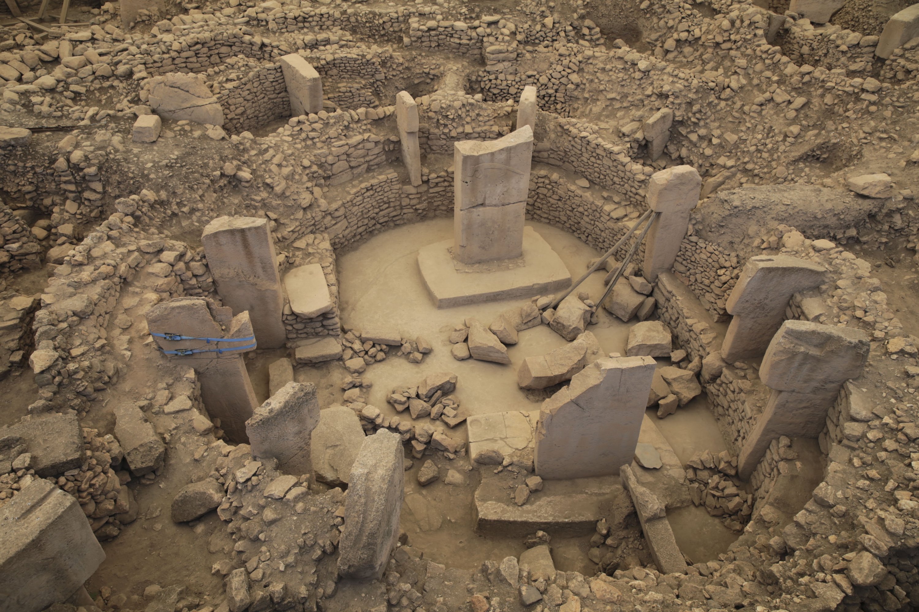 A view from the archaeological site of Göbeklitepe, Şanlıurfa, southeastern Turkey, June 30, 2021. (AA Photo) 