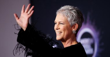 Jamie Lee Curtis arrives at the American Music Awards in Los Angeles, California, U.S., Nov. 24, 2019. (Reuters Photo)