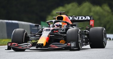 Red Bull's Dutch driver Max Verstappen competes during the F1 Styrian Grand Prix at the Red Bull Ring race track in Spielberg, Austria, June 27, 2021. (AFP Photo)