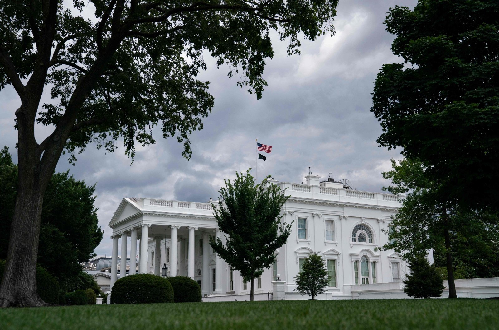 The White House is seen in Washington, D.C., U.S., July 3, 2021. (AFP Photo)