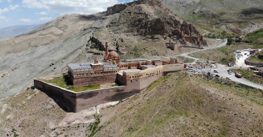 A general view from the Ishak Pasha Palace, Ağrı, eastern Turkey, July 4, 2021. (AA Photo)