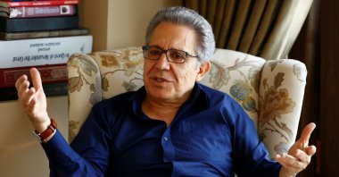 Zülfü Livaneli is seen during an interview with Reuters in Istanbul, Turkey, May 31, 2016. (REUTERS Photo)