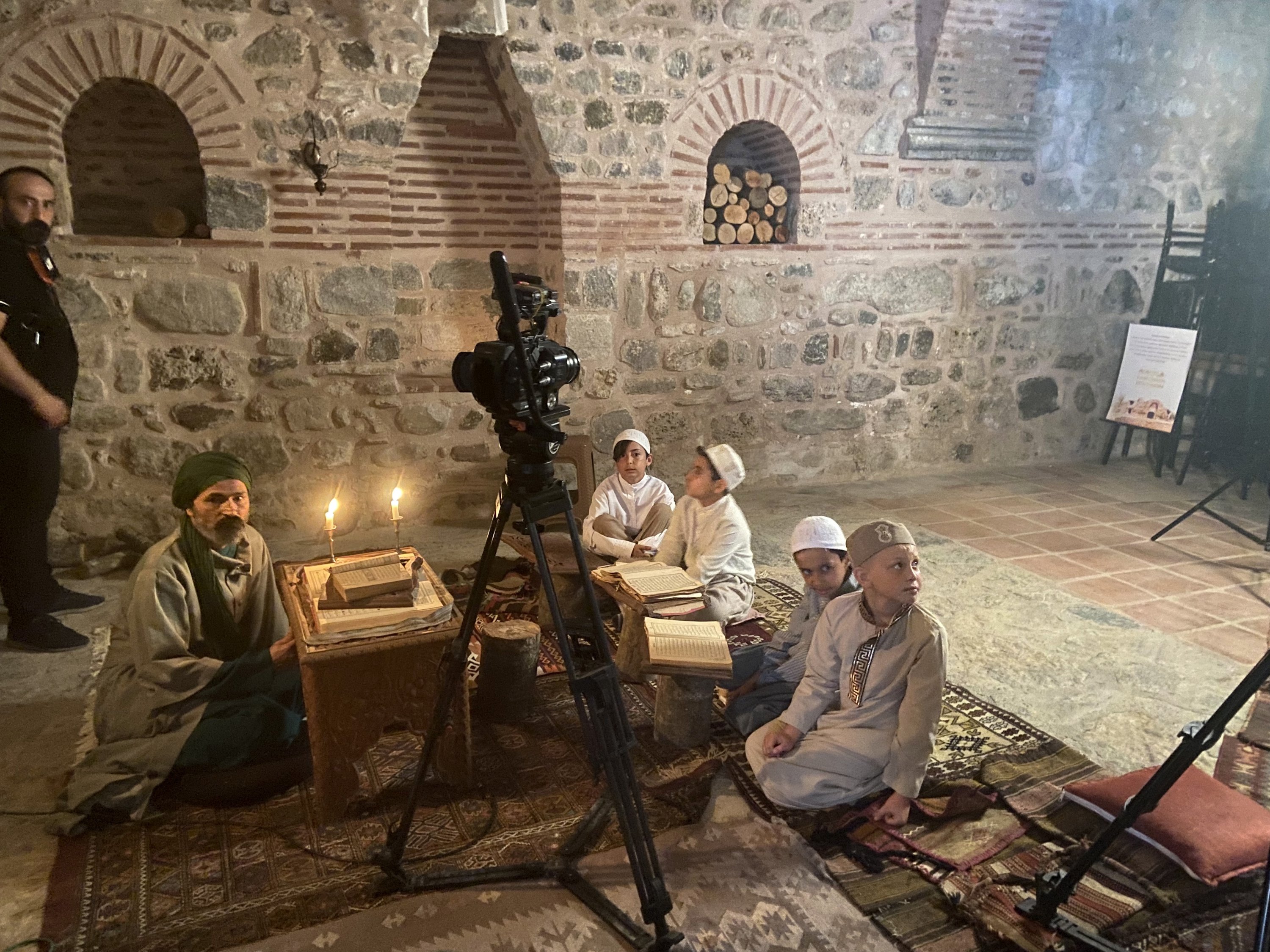 A view of filming in Bursa, northwestern Turkey, July 7, 2021 (AA Photo)