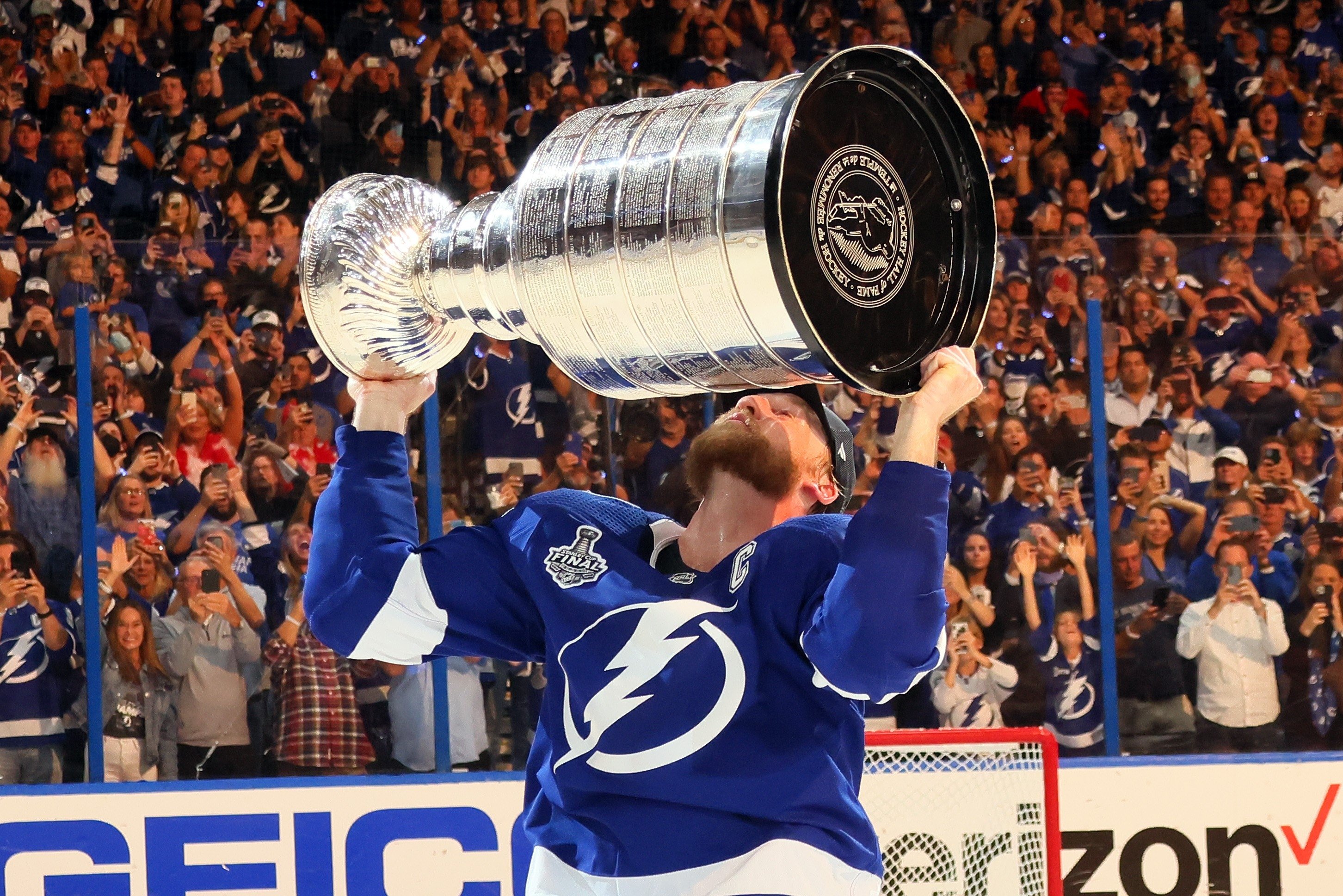 Victory laps all around for the Stanley Cup Champs! 