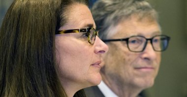American business magnate Bill Gates and wife Melinda Gates attend a news conference by United Nations's movement "Every Woman, Every Child" in Manhattan, New York, U.S., Sept. 24, 2015. (Reuters Photo)