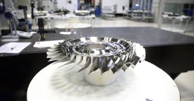 The production facility of T700-TEI-701D engines, Eskişehir, Turkey, July 10, 2021. (AA Photo)