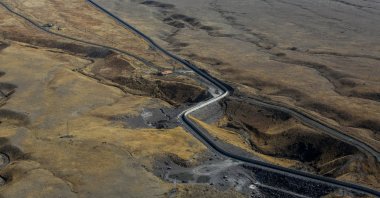 Security wall on the Turkey-Iran border, Oct. 10, 2018. (Sabah File Photo)
