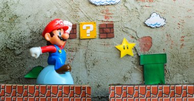 A 25-year-old Super Mario 64 video game from 1996 set a new record after netting $1.56 million at a weekend auction. (Shutterstock Photo)