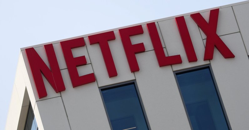 The Netflix logo is seen on their office in Hollywood, Los Angeles, California, U.S., July 16, 2018. (Reuters Photo)