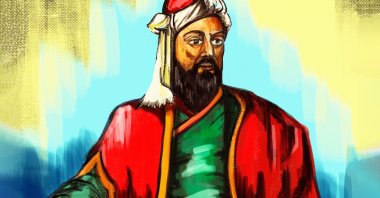 A painting depicts the likeness of Nizam al-Mulk, 11-th century statesman and vizier of the Seljuk Empire. (Shutterstock Photo)