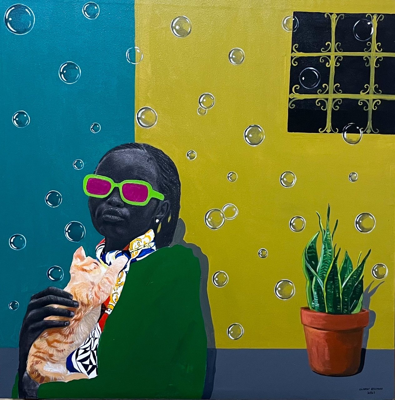 On color and frames: ‘Polychromatic’ at Daniel Raphael Gallery | Daily ...