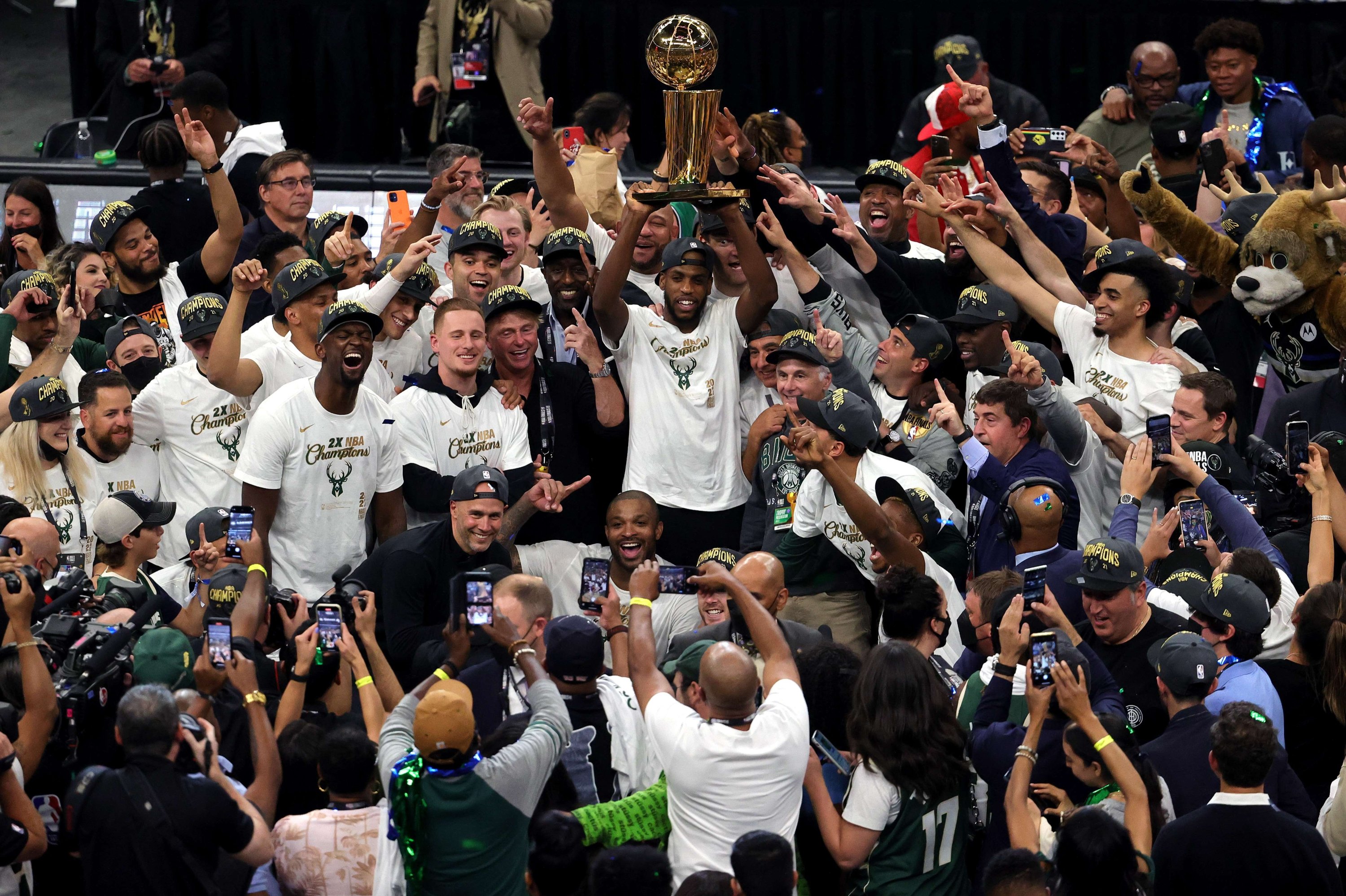 Milwaukee Bucks' 50-year wait ends with NBA championship win