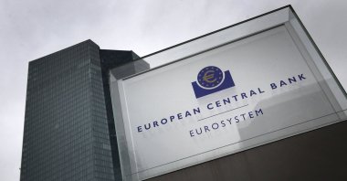 The headquarters of the European Central Bank (ECB) in Frankfurt, Germany, March 12, 2020. (AFP Photo)