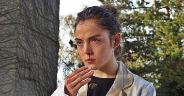 A still shot from "Raw" shows actress Garance Marillier as Justine. 