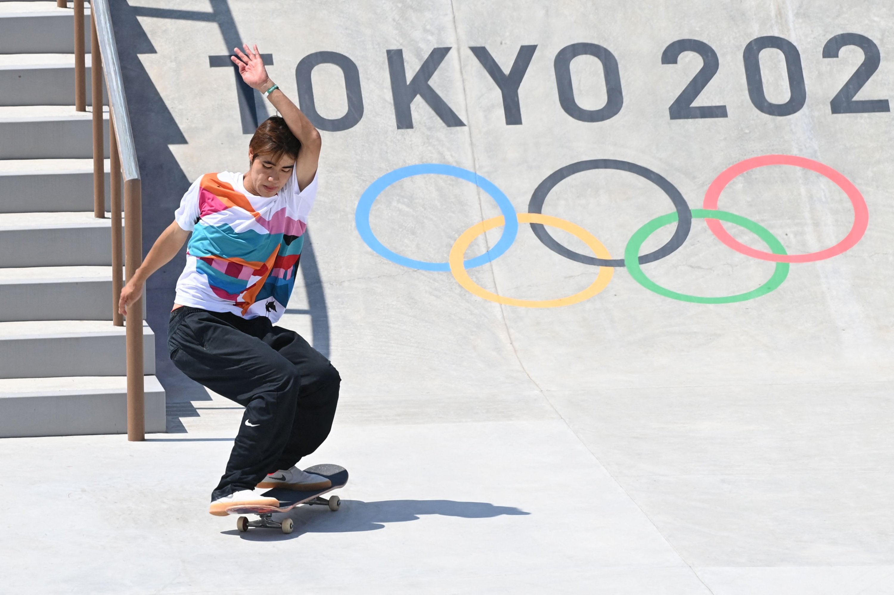 Japan's Horigome clinches firstever skateboarding Olympic gold Daily