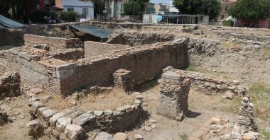 A general view from the site of the Tepebağ Mound, Adana, southern Turkey, July 24, 2021. (AA Photo) 