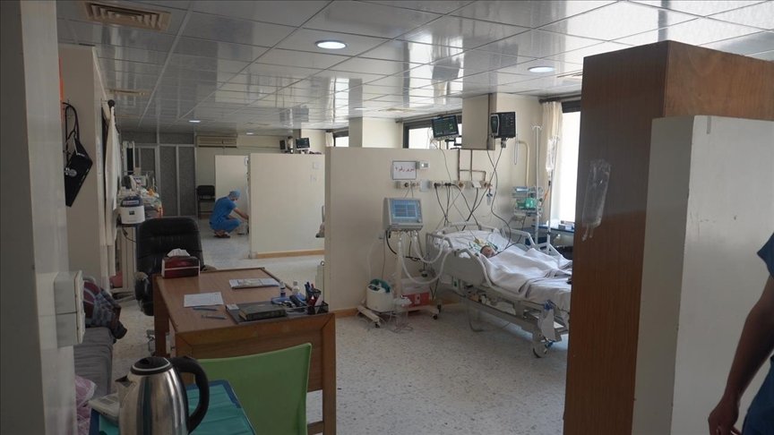 A view of Idlib University Hospital, in Idlib, Syria, July 28, 2021. (AA PHOTO)