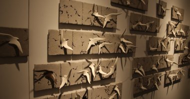 A view from Bodrum Art and Antique Fair, Muğla, southwestern Turkey, June 27, 2021. (AA Photo) 