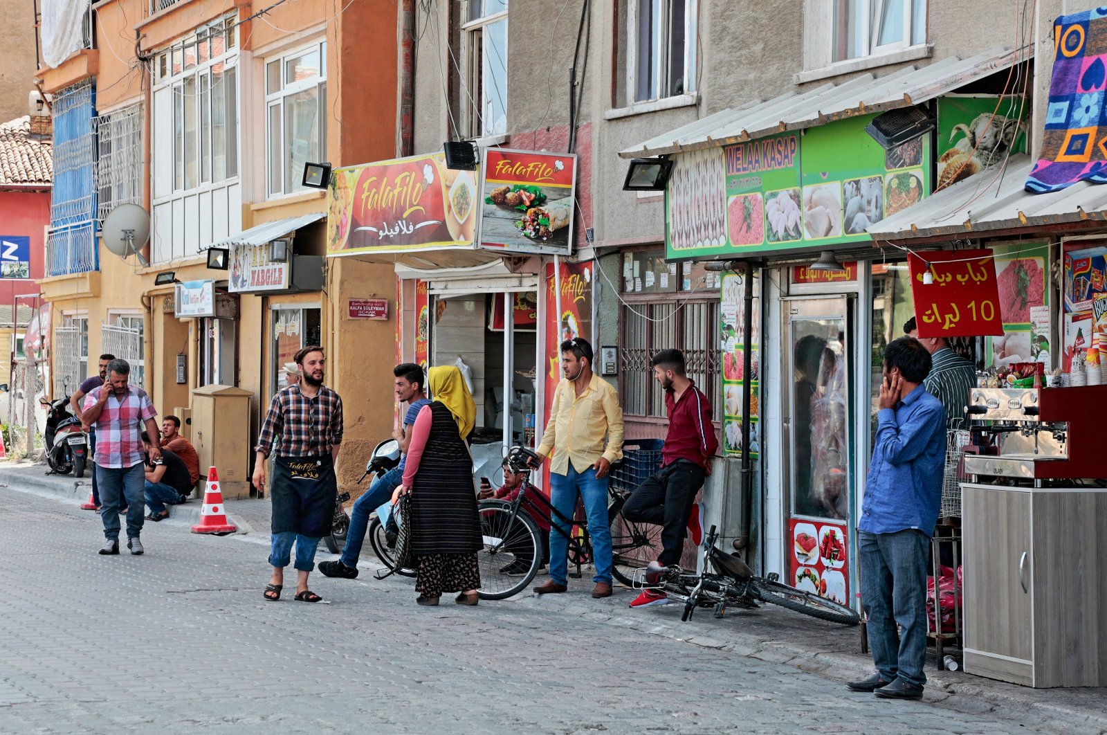 A view from the Sahibi Ata neighborhood where Syrian refugees live in Konya, Turkey, July 16, 2019. (Shutterstock)