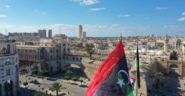  Martyrs' Square a day ahead of commemorations of the 10th anniversary of the uprising against Moammar Gadhafi, Feb. 16, 2021. (Shutterstock File Photo)