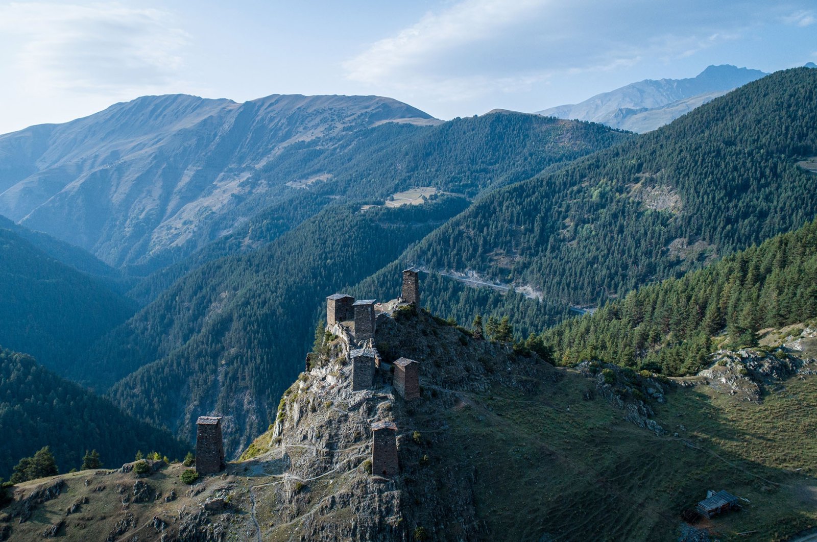 General view of Tusheti mountains. (Shutterstock Photo) 