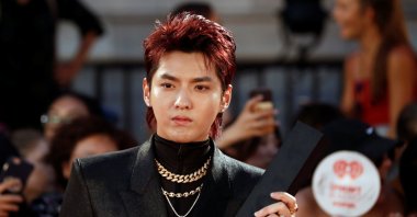 Kris Wu arrives at the iHeartRadio MuchMusic Video Awards (MMVA) in Toronto, Ontario, Canada, Aug. 26, 2018. (Reuters Photo)