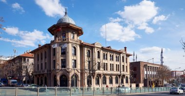 Historical building of Yunus Emre institute of Turkish language and literature education in Ulus, Altindag, Ankara, March, 2020 (İstock Photo)
