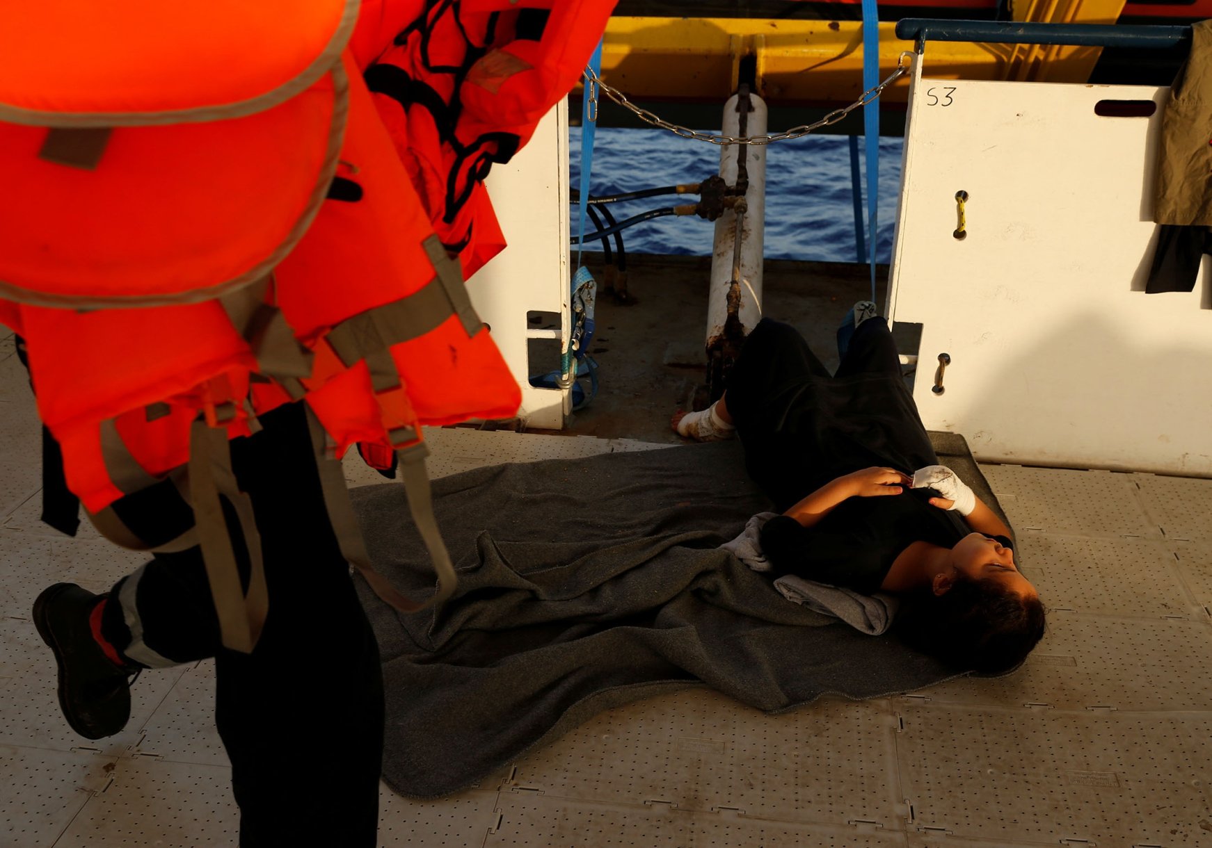 In Photos: Migrants Rescued In The Mediterranean | Daily Sabah