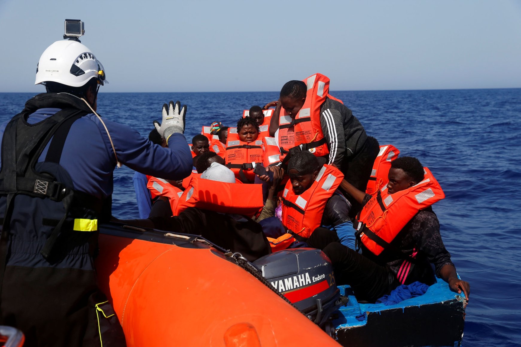 In Photos: Migrants Rescued In The Mediterranean | Daily Sabah