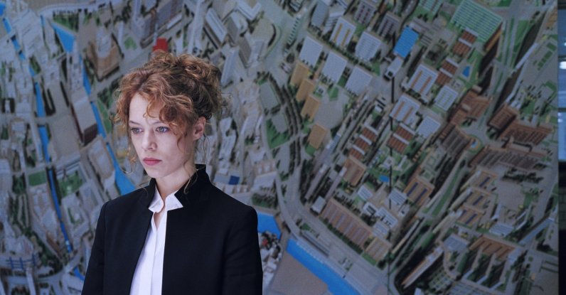 Paula Beer as Undine in a still shot from "Undine." 