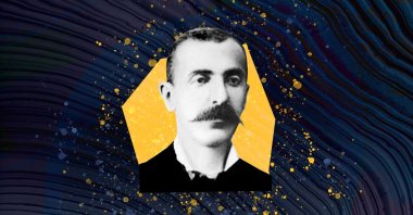 Hagop Baronian is widely acknowledged as the greatest Armenian satirist of all time. (Illustration by Daily Sabah)