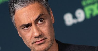 Executive Producer and Co-Creator Taika Waititi attends the red carpet event for the series premiere of FX's “Reservation Dogs” in Hollywood, California, U.S., Aug. 5, 2021. (AFP Photo)