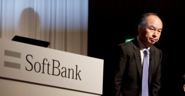 Japan's SoftBank Group Corp Chief Executive Masayoshi Son attends a news conference in Tokyo, Japan, Nov. 5, 2018. (Reuters Photo)