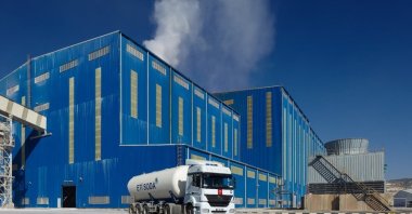 Ciner Group's one of three soda ash factories seen in this undated file photo, Ankara, Turkey. (Courtesy of Ciner Group)