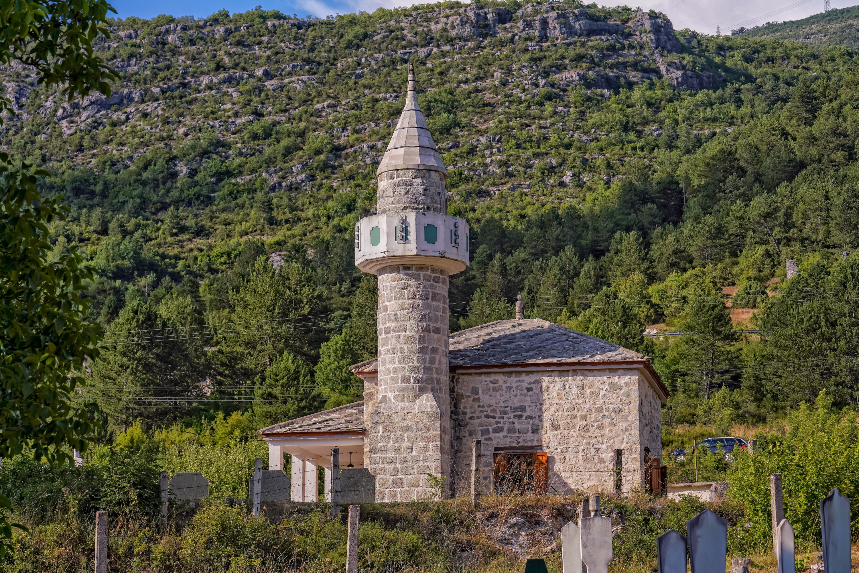 The Zupa Mosque, Trebinje, Bosnia-Herzegovina, Aug. 7, 2021. (AA Photo)