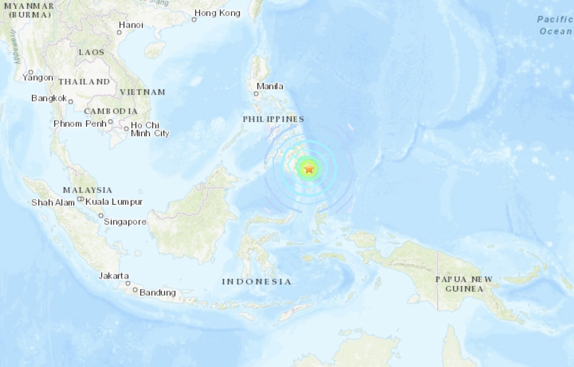 Tsunami warning upon major 7.1magnitude quake in Philippines Daily Sabah