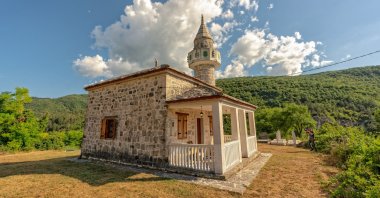 The Zupa Mosque, Trebinje, Bosnia-Herzegovina, Aug. 7, 2021. (AA Photo)