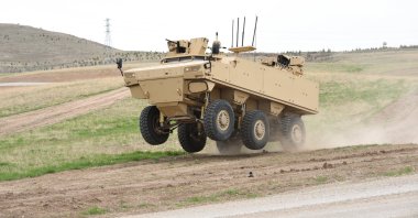 The PARS IV 6x6 Special Operations Vehicle, developed by combat vehicle manufacturer FNSS, is seen in this undated file photo. (Courtesy of FNSS)