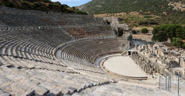Turkey’s ancient Ephesus Theater reopens following a three-year break. (AA Photo)