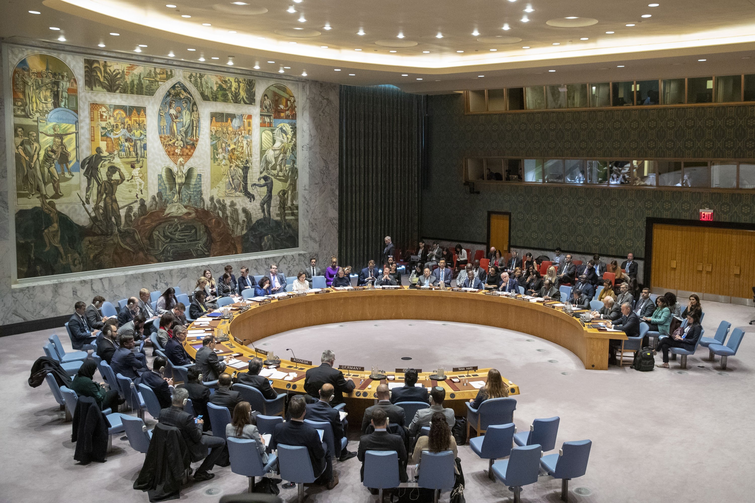 Take it seriously': UN Security Council meets for first time about