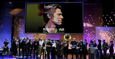 The closing ceremony of the 68th San Sebastian Film Festival, in San Sebastian, Spain, Sept. 26, 2020. (Getty Images)