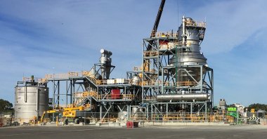 A view of a nickel sulphate plant of global miner BHP Group at its Nickel West operations, south of Perth, Australia, Aug. 2, 2019. (Reuters Photo)