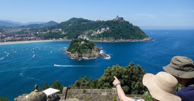 The views from the hills of Igueldo and Urgull in Spain's San Sebastian are as fantastic as the promenade along the Bay of Shells. (DPA Photo) 