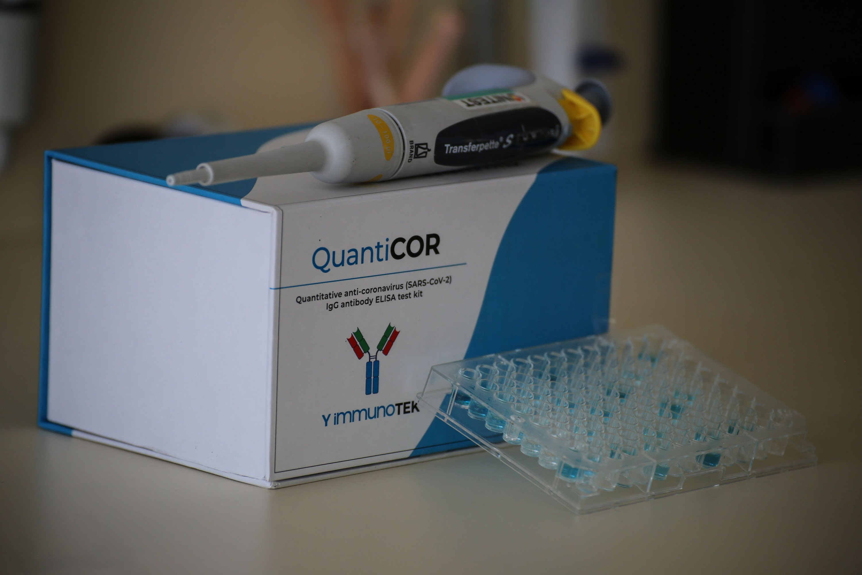 turkish scientists develop locally made antibody test kit daily sabah