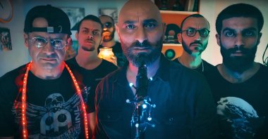 The screenshot taken from YouTube shows the video clip of Syrian band Safar's song "Ya Weel Weely."